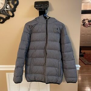 Boys Under Armour Coldgear puffer coat